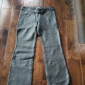 Joseph Israel NewYork Black 100% Stretch Lamb Leather Pants